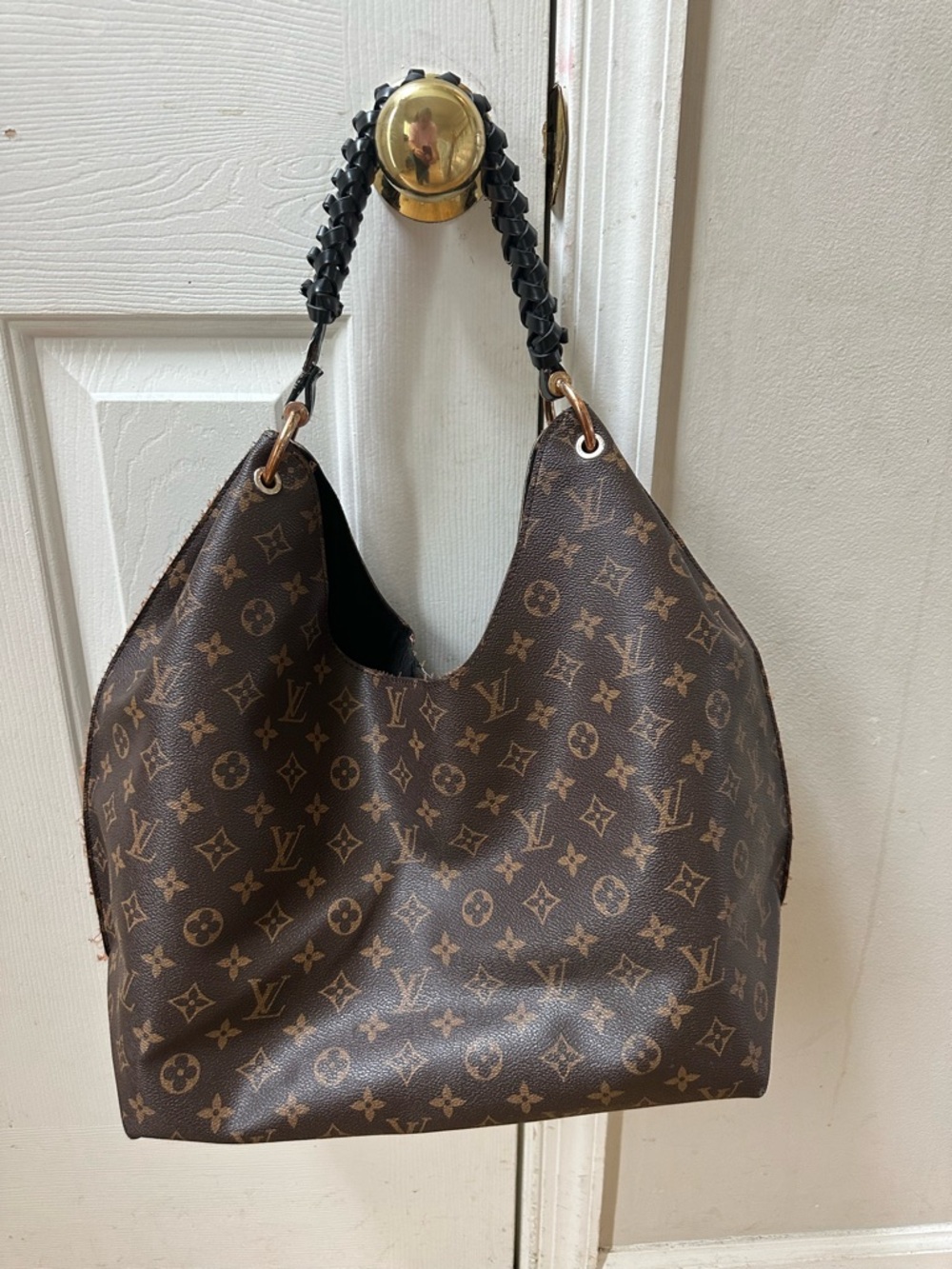 Louis Vuitton Mahina Carmel Tote Bag